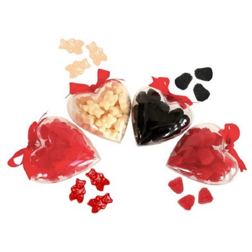 Candy Corner Valentine’s Heart Collection: Gummy Bears & Berries